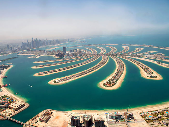 مهندسی بی‌نهایت: جزیره نخل دبی؛ بزرگ‌ترین جزیره مصنوعی جهان